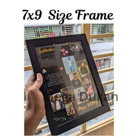 Birthday Photo frame for loved one , customise birthday frame for special person, custom on your choice