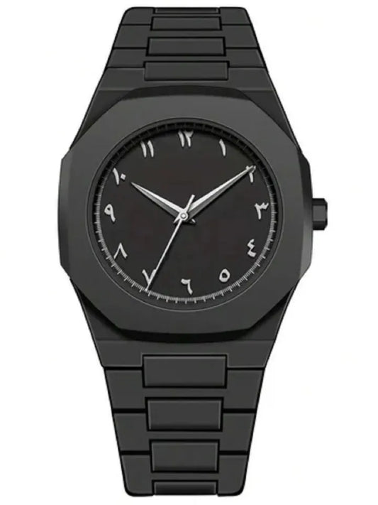 Black Arabic Aura Watch For Men Stylish Aura Watch 100% Original Watch Amazing Smart Watch