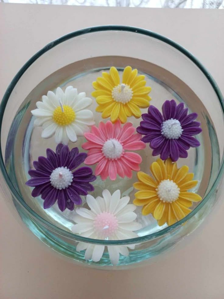 Handmade Daisy Flower Candle | Decorative Scented Candle for Home Décor & Gifts | Fragrance