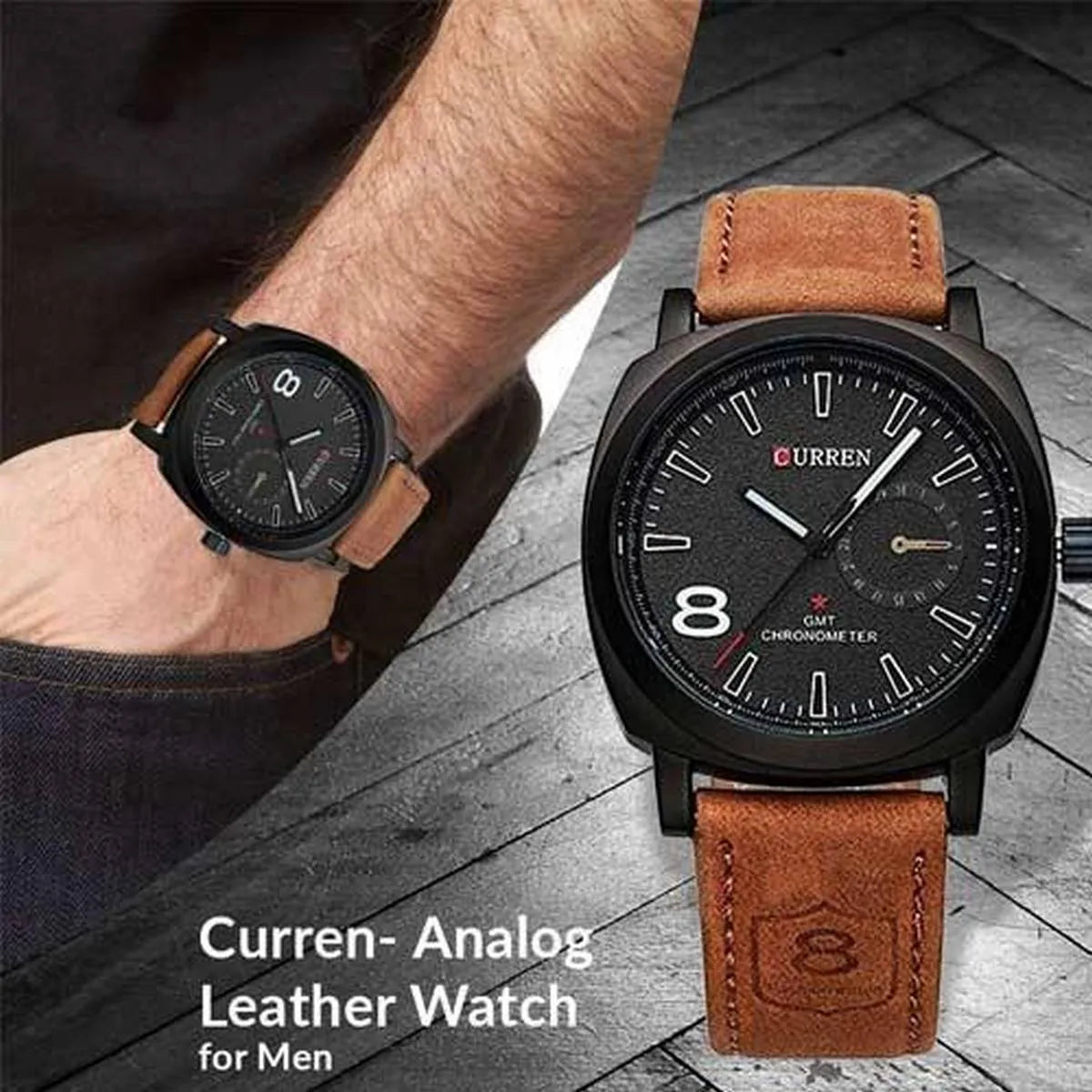 100% Imported Branded Watch for Men and Boys New Design 2023 - 8 Number Classic Watches for Mens