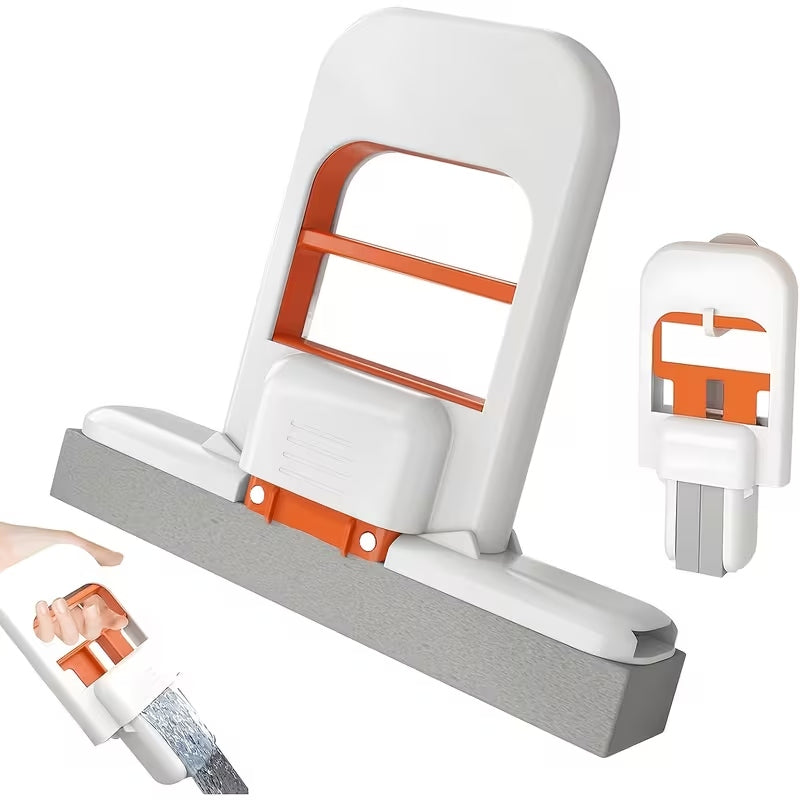 Hands-Free Mini Mop – Compact Self-Squeeze Cleaning Mop