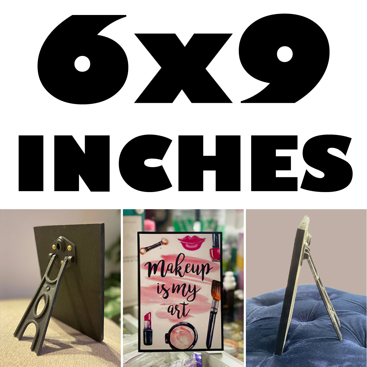 Customizable Photo Frame with HD Print Lamination 4x6 to 12x18