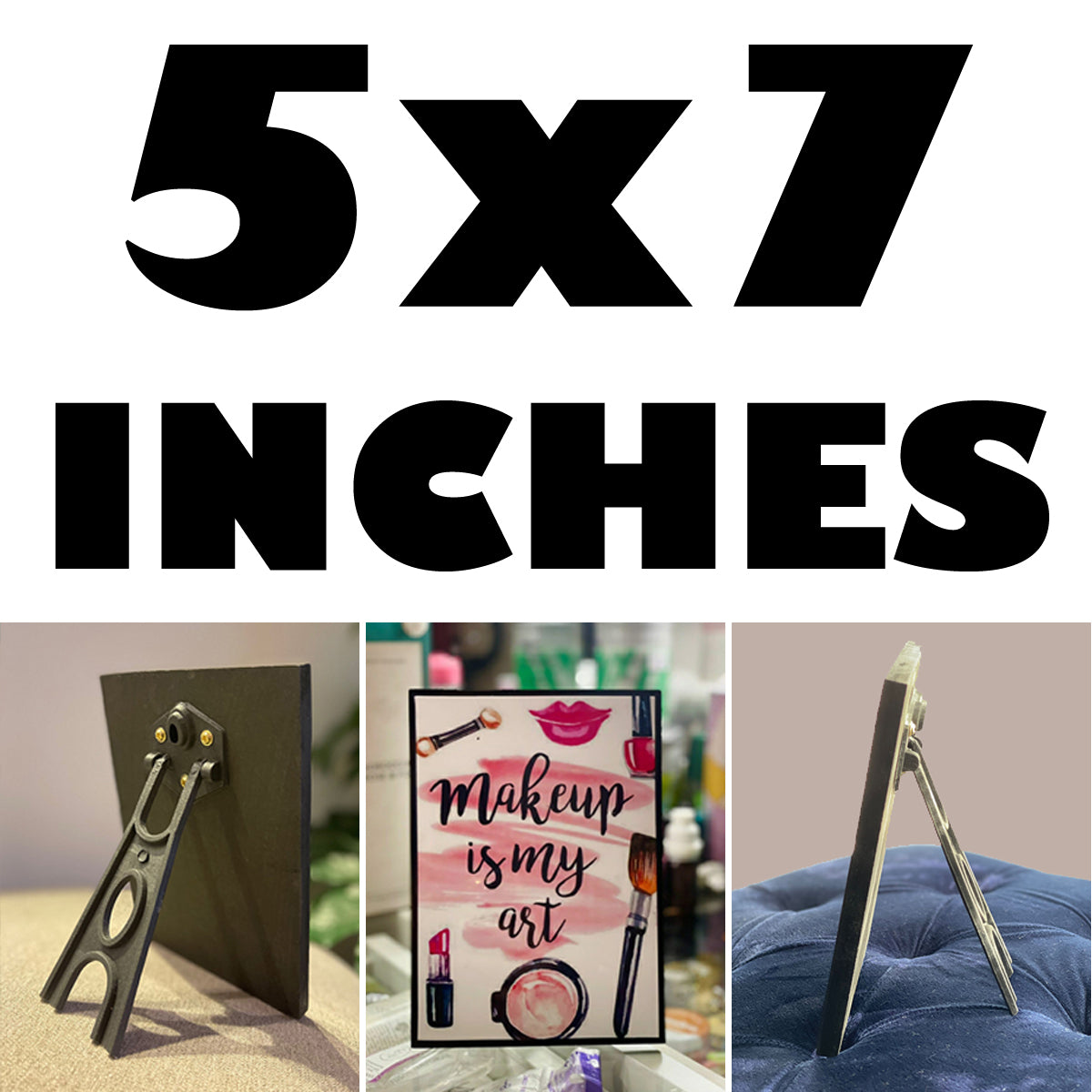 Customizable Photo Frame with HD Print Lamination 4x6 to 12x18