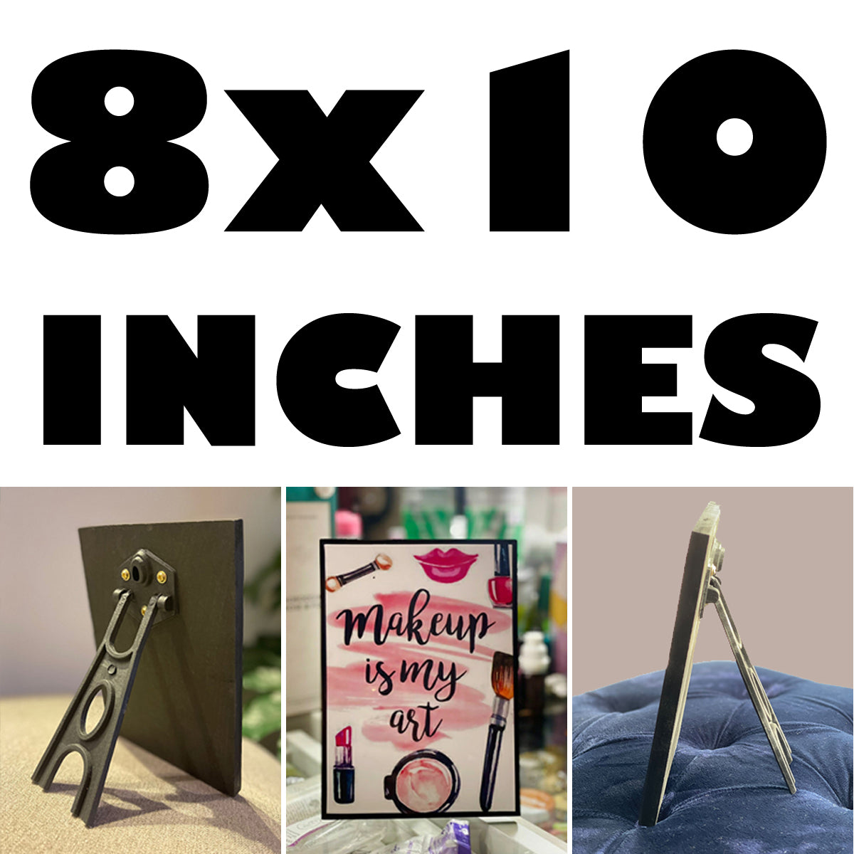 Customizable Photo Frame with HD Print Lamination 4x6 to 12x18