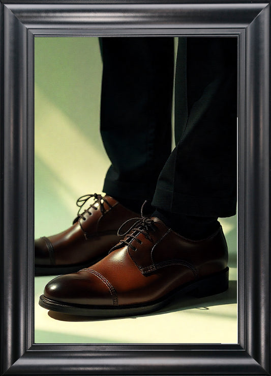 Luxury Fashion Shoes Art Wall Frame – Stylish Statement Piece