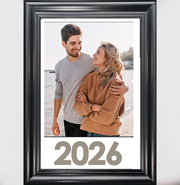 Couple Posing Wall Frame – Romantic Artistic Decor