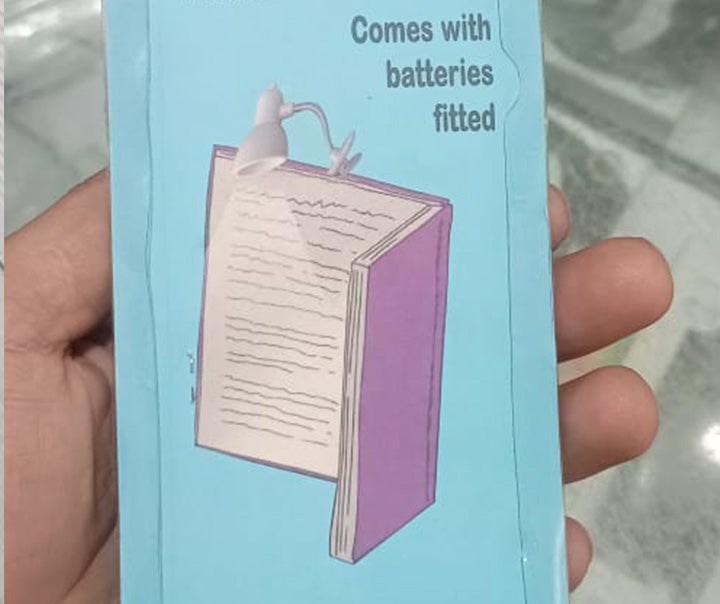 Mini Clip Book Light – Portable LED Reading Lamp (Random Color)
