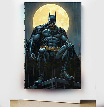 Batman Dark Knight Wall Frame – Bold Superhero Art Decor