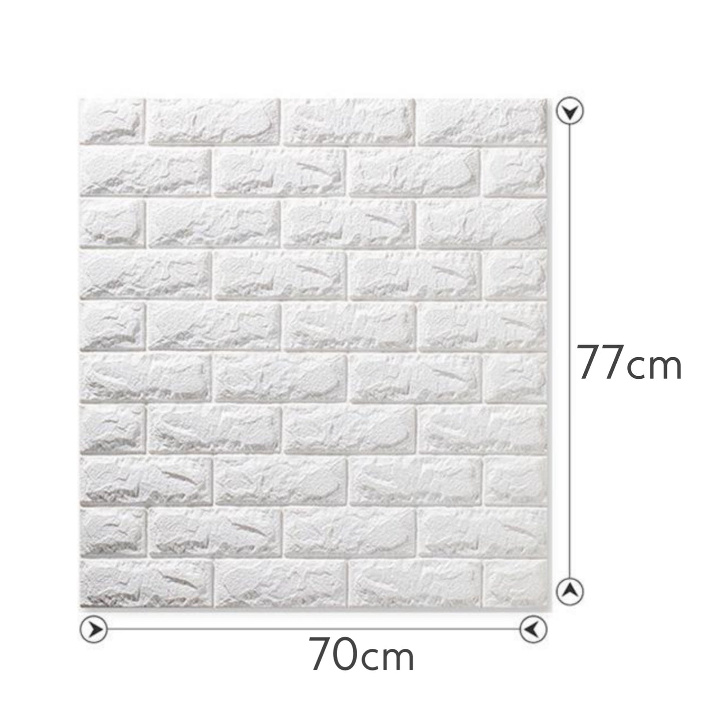Waterproof Wall Sheet 70×77cm – Self-Adhesive Wallpaper for Room & Office Décor